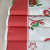 Úžitkový textil - Vianočný stredový obrus  HILDA - 15937225_