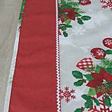 Úžitkový textil - Vianočný stredový obrus  HILDA - 15937226_