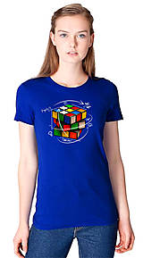 Topy, tričká, tielka - Rubikova kocka dámske - 15938506_