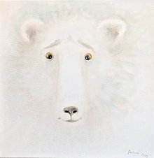 Obrazy - Polárny medveď - 15940708_