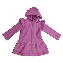 Detské oblečenie - Detská softshell bunda - Lily Light Fuchsia Pink - 15940420_