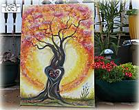 Obrazy - Maľba "Strom rodiny" - 15941336_