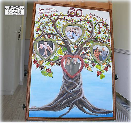 Maľba "Strom rodiny"     ( bez fotky )