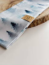 Čiapky, čelenky, klobúky - Športová čelenka "Les v hmle" - 15939247_