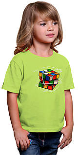 Detské oblečenie - Rubikova kocka detské (5-6 rokov - Zelená) - 15941922_