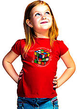 Detské oblečenie - Rubikova kocka detské (7-8 rokov - Ružová) - 15941935_