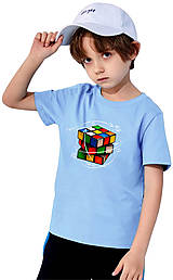 Detské oblečenie - Rubikova kocka detské (5-6 rokov - Zelená) - 15941937_