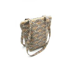 Kabelky - Látková kabelka, taška na plece Vejár - 15941714_