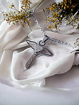 Náhrdelníky - Láska, viera, nádej | náhrdelník  (Strieborná) - 15945281_