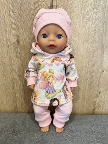 Hračky - set pre bábiku Baby born - 36 cm, víla - 15943235_