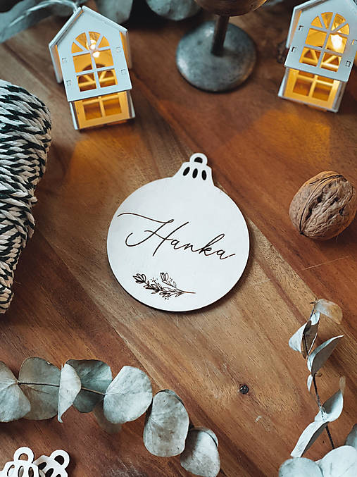 Dekorácie - Vianočná ozdoba s menom vianočná gula - 15947516_