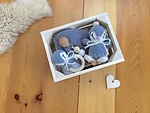 Detské súpravy - Baby box-spinkajúci tučniaci - 15947369_