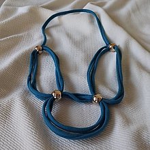 Náhrdelníky - UPcyklovaný náhrdelník s korálkami - 15947833_