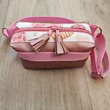 Kabelky - Detská kabelka - ružová ladivnka Cupcakes - 15948331_