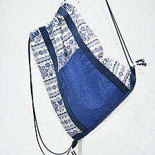 Batohy - Textilný batoh TERKA biely - 15949997_