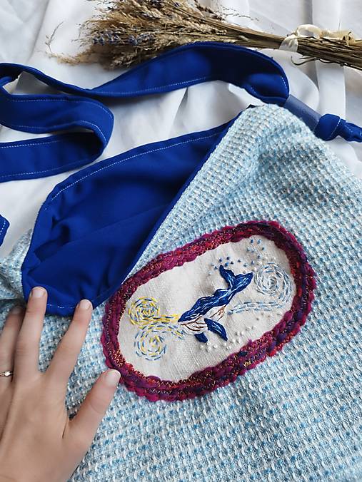 Veľké tašky - Zľava! Taška Plávam... - 15949967_