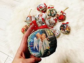 Dekorácie - Vianočné ozdoby na stromček  (Vianočný príbeh) - 15953046_