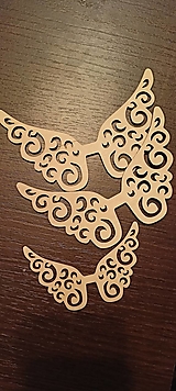Materiál ručne robený - Anjelské krídla  - 15951758_