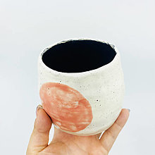Nádoby - Keramika Body (Ružový bod) - 15952221_