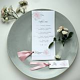 Papiernictvo - Ruža púdrová - svadobné oznámenie - 15950767_