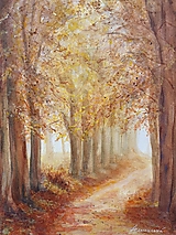 Obrazy - Jesenná prechádzka - 15951889_