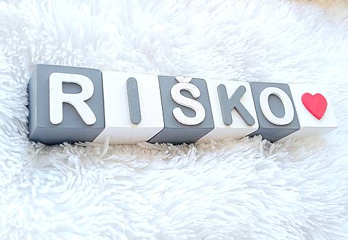 Hračky - eko Kocky s menom - 15956066_