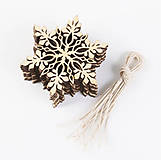 Polotovary - Dřevěné ozdoby - vánoční hvězdy - 15953571_
