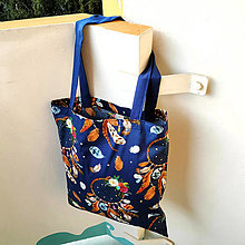 Nákupné tašky - Bavlněná taška s lapači snů - 15953672_