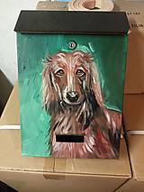 Nádoby - Maľovaná schránka psík - 15959377_