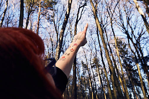 Dočasné tetovačky - Lesné