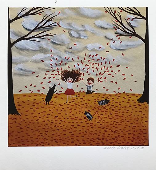 Malé hotofky, Giclée Art Print, 18x20cm