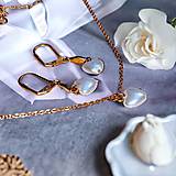Sady šperkov - set s perličkami S156 - 15958900_