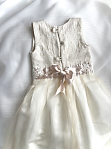Detské oblečenie - Dievčenské šaty na príležitosť - 15961014_