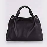 Veľké tašky - Kožená shopper bag taška - 15964587_