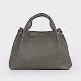 Veľké tašky - Kožená shopper bag taška - 15964596_