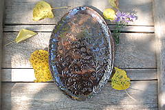 Nádoby - Keramické nádoby zlato-bronzové - 15964312_