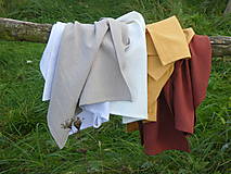 Úžitkový textil - Utierka ľanová Uni, rôzne farby - 15966458_