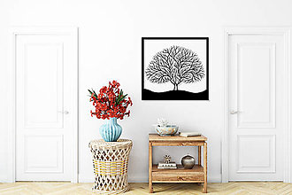 Obrazy - Drevený obraz Zvierací strom - Páv - 15966948_