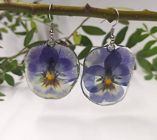 Náušnice -  Sirôtky - visiace náušnice - 15967120_