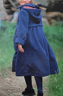 Detské oblečenie - Zimný dievčenský kabát - 15968983_