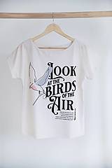 Topy, tričká, tielka - Tričko BIRDS OF THE AIR - 15970753_