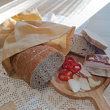 Príbory, varešky, pomôcky - Voskoľanový obal na chlieb - 15972417_