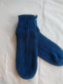 Ponožky, pančuchy, obuv - Ponožky, petrolejová modrá - 15972917_