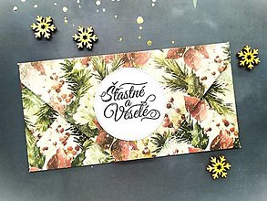 Papiernictvo - Vianočné obálky na peniaze - 15972513_