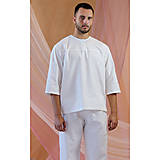 Pánske oblečenie - Henry - flanelová košeľa a nohavice, bio bavlna - 15973462_