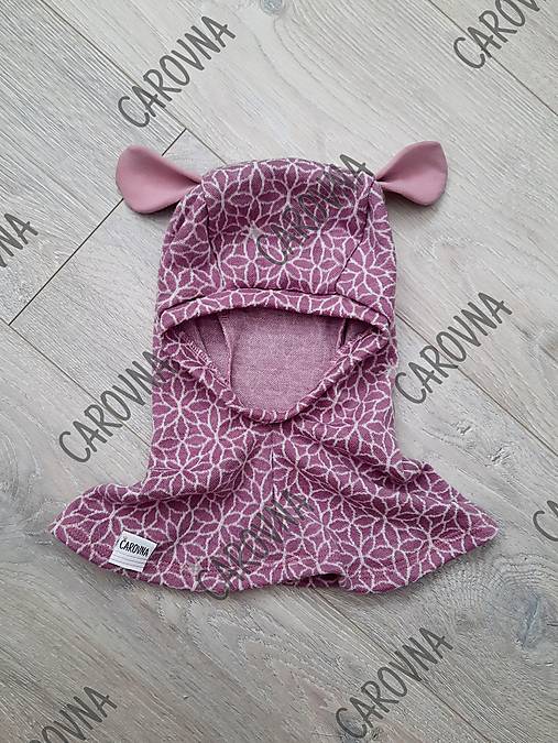 Detské čiapky - Detská kukla merino vlna - 15974262_