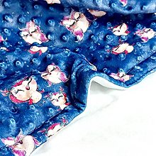 Detský textil - Minky deka na zimu s výplňou - 15974027_