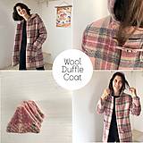 Bundy a kabáty - Wool Duffle Coat ZĽAVA - 15974367_