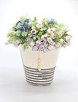 Dekorácie - Vysoká váza na květinové aranžmá 1955 - 15976108_