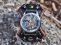 Náramky - Steampunk hodinky III - 15977302_